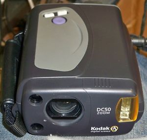 Kodak Digital Science DC50 Zoom Compact Flash Camera Powers On