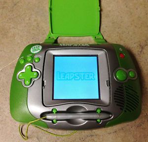 LeapFrog Leapster Handheld Learning Game System Console Green