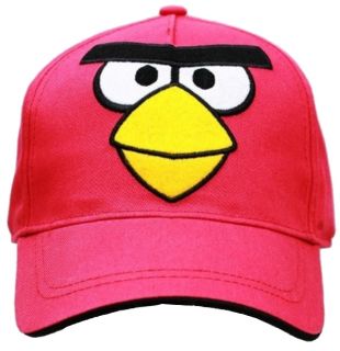Licensed Rovio Angry Birds Cap Hat Baseball Cap Kid One Size Red
