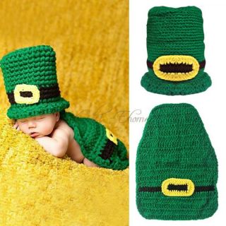3pcs Baby Girl Infant Mermaid Outfit Crochet Knit Tail Costume Photo Prop 0 12M