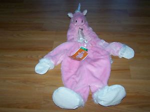 Infant Baby Girl Size 3 6 Months Pink Plush Unicorn Horse Halloween Costume New