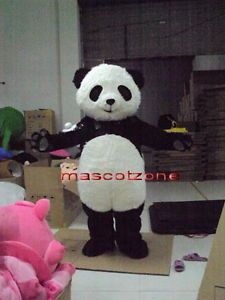 New Professional Baby Panda Bear Mascot Costume Adult Size Fancy Dress Eva