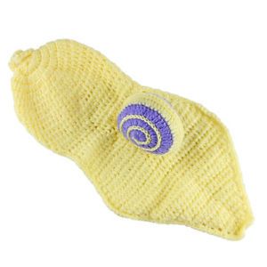 Snail Newborn Baby Boy Crochet Knit Beanie Animal Costume Photo Prop Outfits New