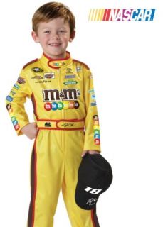 Kids Toddler Kyle Busch NASCAR Racecar Driver Halloween Costume Large