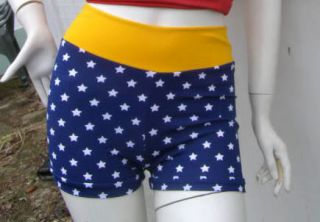 Wonder Woman s XL Costume Cosplay DIY Comics Hot Pants DC Shorts Roller Derby