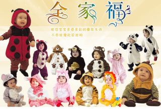 Baby Pajamas Animal Costume Unisex Childen Onesie Dress Outfits Sets