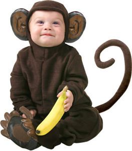 Baby Monkey Suit Halloween Costume Outfit