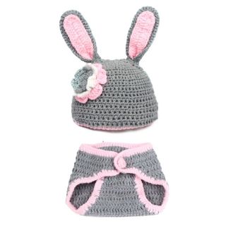 Newborn Baby Animal Knit Costume Crochet Clothes Photo Prop Outfits 0 9 Months