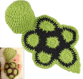 New 1 Set Cute Turtle Baby Boy Girl Photo Photography Prop Clothes Costume Hot
