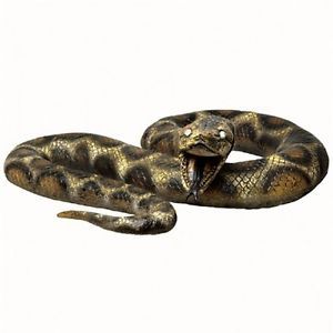 Giant SNAKE Prop Anaconda 70" Long Fake Toy Halloween Cobra Big Large Python NEW 
