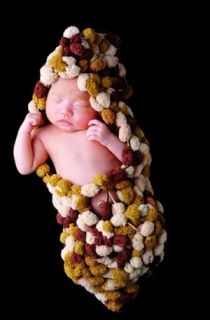 Cute Baby Infant Knitted Balls Bag Costume Photo Photography Prop Newborn L46