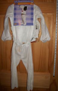 New Snoopy Baby Costume 18 24M Peanuts Gang Play Infant Halloween Party Outfit