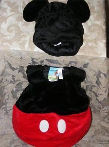 Disney Mickey Mouse Baby 2 Piece Costume 12 Months