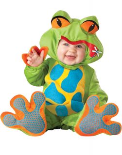 Lil' Tree Frog Baby Toddler Infant Froggy Jumpsuit Costume 12 18 Months