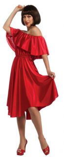 Womens Small 6 10 Saturday Night Fever Red Dress Adult Costume Saturday Night