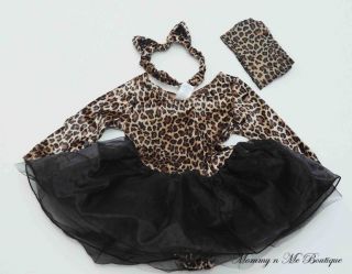 Baby Girl Gymboree Leopard Tutu Costume 12 18 M
