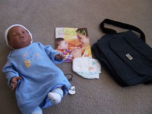 Baby Think It Over Doll G4 Generation 4 Male w Keys Clothes Diaper Bag