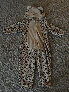 Baby Gap Cheetah Halloween Costume Toddler Boy Girl Size 2 Years