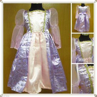 CP080603 Purple Rapunzel Baby Toddler Girl Princess Fancy Dress Costume 2T 3T 2