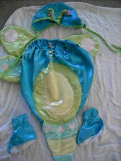 Baby Satin Halloween Bug Dragonfly Costume Sizenot for Newborn Up to 25lbs