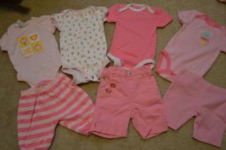7 PC 3 6 Month Baby Girl Summer Clothing Lot Adorable