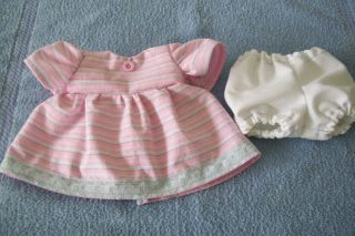 Doll Clothes Handmade for 14 inch Baby Doll Dress Bloomers 11C