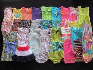 30 Pieces Baby Girl 12 12 18 18 Months Spring Summer Clothes Outfit Lot