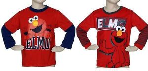 Elmo Sesame Street Baby Boy Clothes T Shirt Toddler Size 12 MO 5T