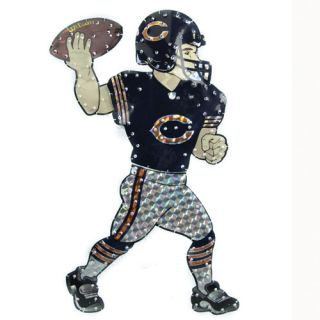 Chicago Bears NFL Animated Football Christmas Light Up