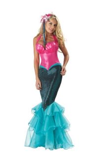 Mermaid Elite Collection Adult Womens Costume Under The Sea Theme Sexy Halloween