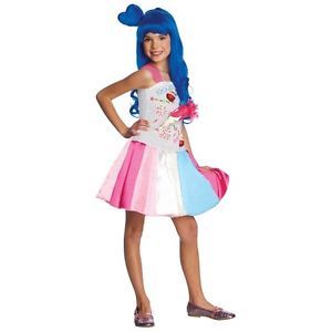 Candy Girl Costume Katy Perry Kids California Gurls Halloween Fancy Dress