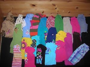 Huge 25 Piece Toddler Girl's Size 3T 4T Clothes Lot Super Cute