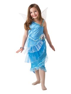 Child Licensed Disney Silvermist Tinkerbell Fancy Dress Costume Kids Girls