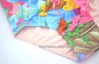 Girls Kids Princess Ariel Mermaid Swimsuit Tankini Bathing Swim Costume 1 6 Yrs