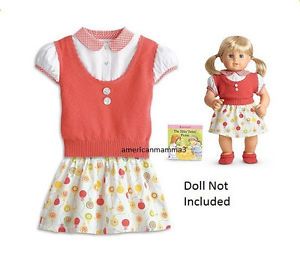 American Girl Bitty Baby's Twins Birthday Party Top Skirt Matching Outfits 7 XL