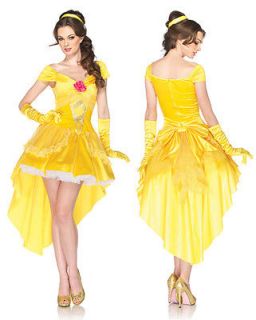 Disney Princess Womens Enchanting Belle Halloween Costume