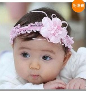 Korean Baby Bow with Diamond Princess Headband Children Hair Accessories