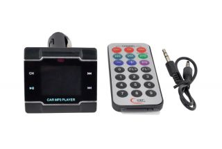 LCD Remote Car Kit  Player Wireless FM Transmitter Modulator USB SD MMC Audio