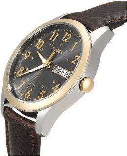 Timex Men's Casual Dress Strap Watch T2N106
