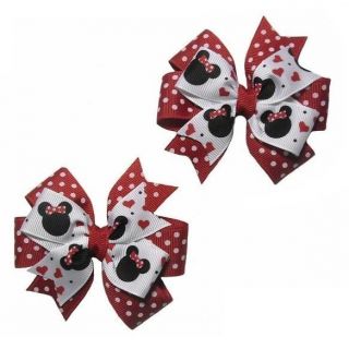 Minnie Mouse Toddler Hair Bow Set