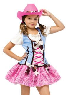 Kids Girls Cowgirl Cowboy Rodeo Halloween Costume