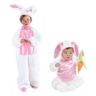 Plush Easter Bunny Halloween Costume Rabbit Jumpsuit Infant Toddler Child 81068