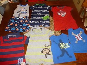 Size 18 24 Month Baby Boy Toddler Summer Clothing Lot