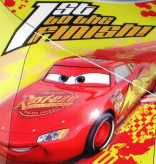 Disney Cars Lightning McQueen Kids 24" Wide Flyer Sky Poly Skysled Kite NIP