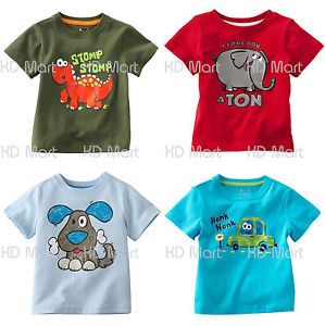 New Jumping Beans Baby Boys Clothes Short Sleeve Tops T Shirt Size 1 2 3 4 5