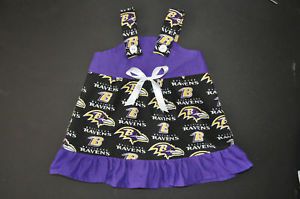 NFL Baltimore Ravens Baby Infant Dress You Pick Size