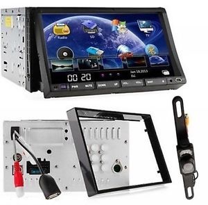 2Din 7" Touch Screen Car Stereo CD DVD Player Radio TV iPod BT Rearview Camera