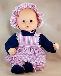 Eegee 17" Vinyl Baby Doll Open Close Eyes 19RG1 Custom Hand Made Clothes Talking