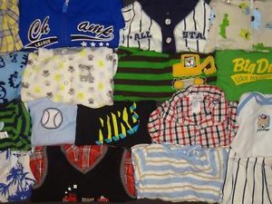 30 Pcs Baby Boy Clothes Carters Nike Chaps Circo Excellent Used 3 6 Months