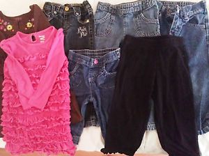 Toddler Girl Size 2T 3T Dresses and Jeans No Flaws Lot of Clothes Baby Phat